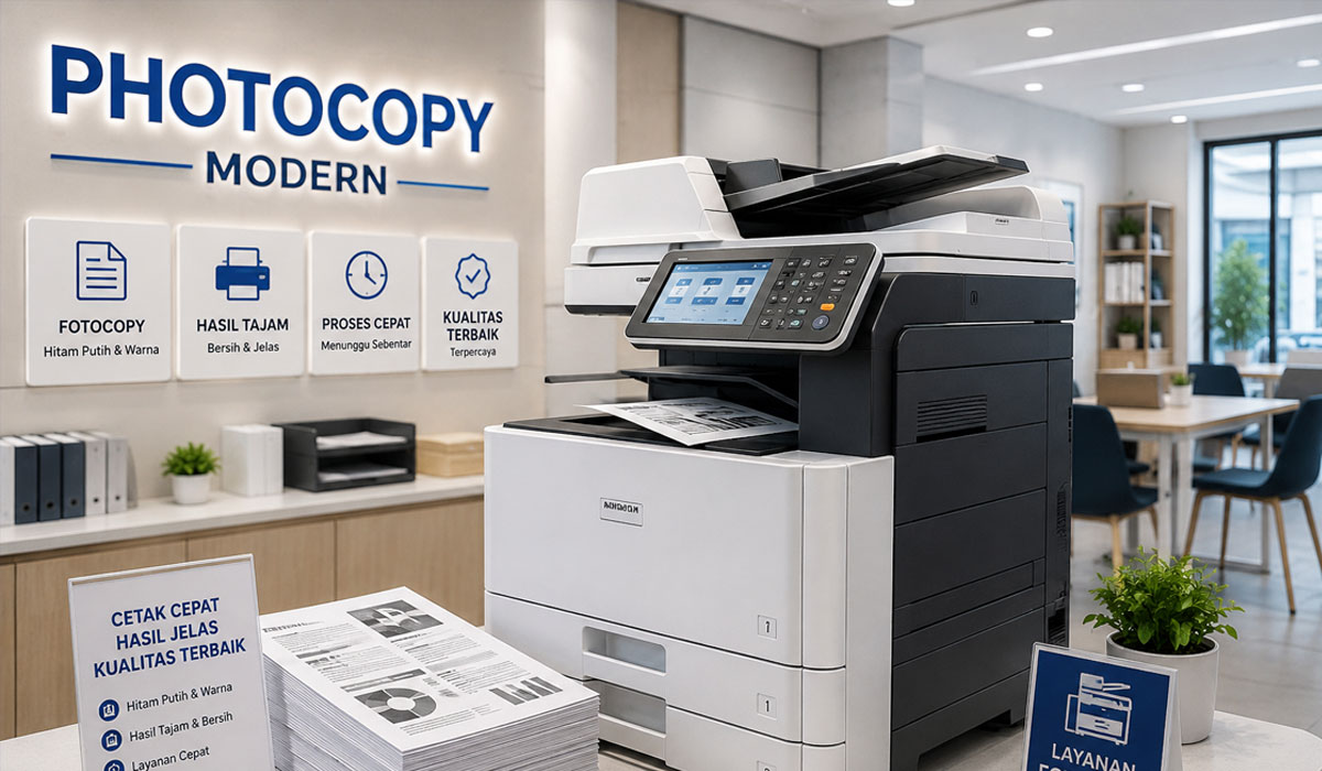 Mesin Photocopy Modern